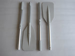 Aluminium oar (1 set, 2 pcs) for boat, dinghy Pontoon,kayak