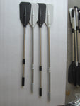 Aluminium oar (1 set, 2 pcs) for boat, dinghy Pontoon,kayak