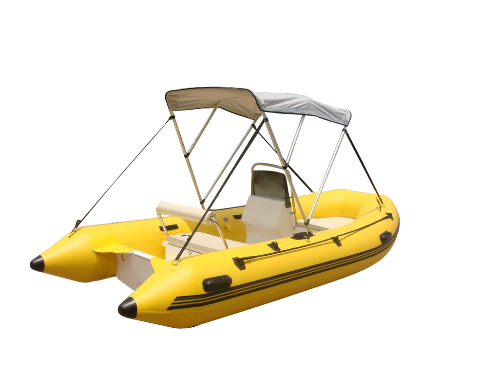 3 Bow Bimini Top for Boat Canvas Sun Shade Boat Canopy Blue 600D