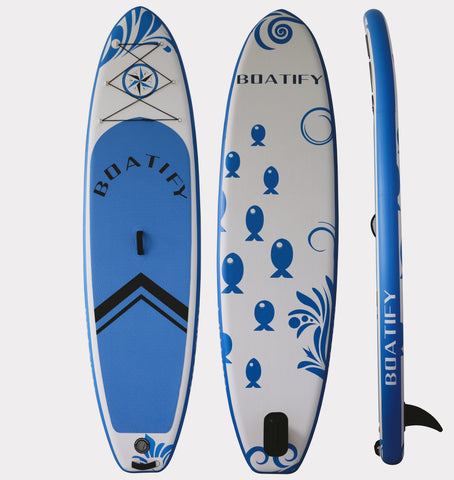 Boatify 10'6''*32''*6'' Inflatable Stand Up Paddle Board SUP Non-Slip Deck